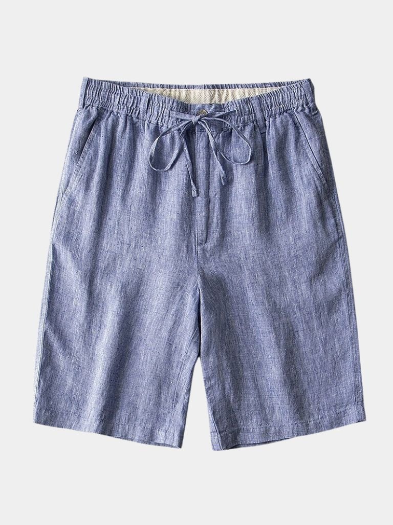 Gris Mariner Linen Shorts — North Row | View 13