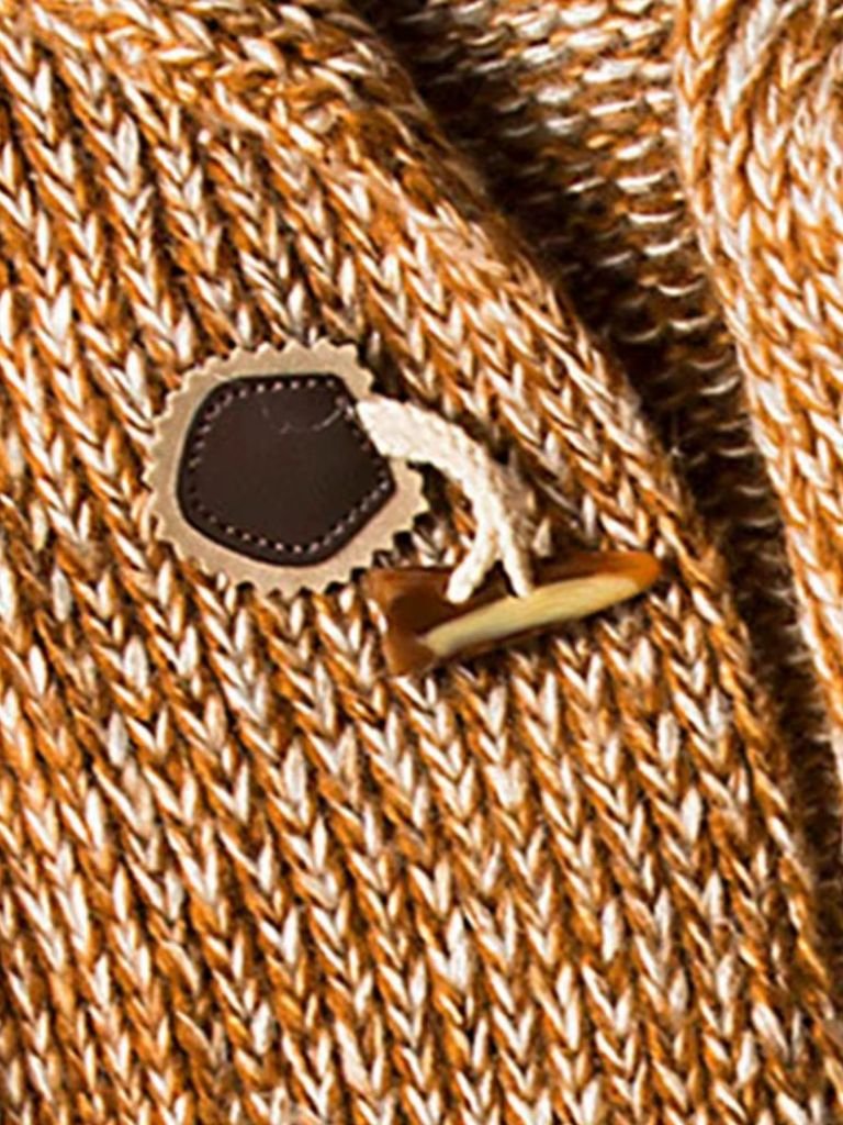 Himalaya Knit Hooded Jacket — North Row | Detail View