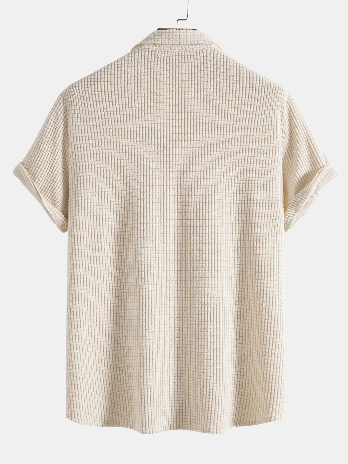 Waffle Button Up Shirt & Shorts — North Row | Lifestyle