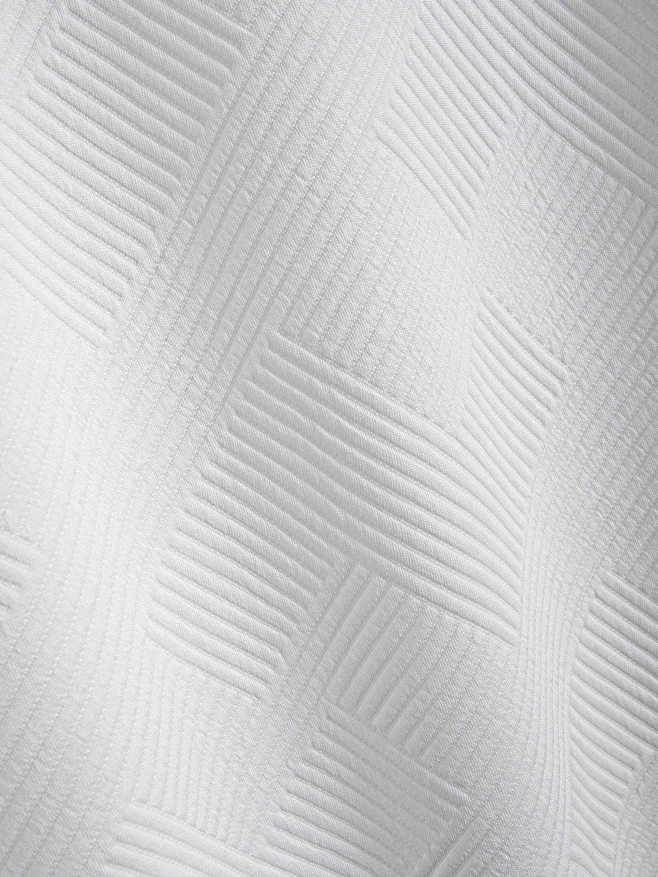 Short Sleeve Stripe Jacquard Arc Hem T-Shirt — North Row | Model Wearing