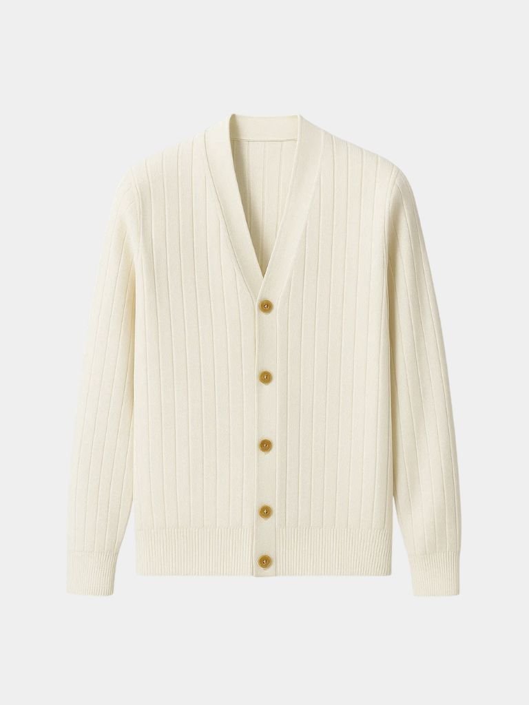 Knit Casual Cardigan — North Row | Side View
