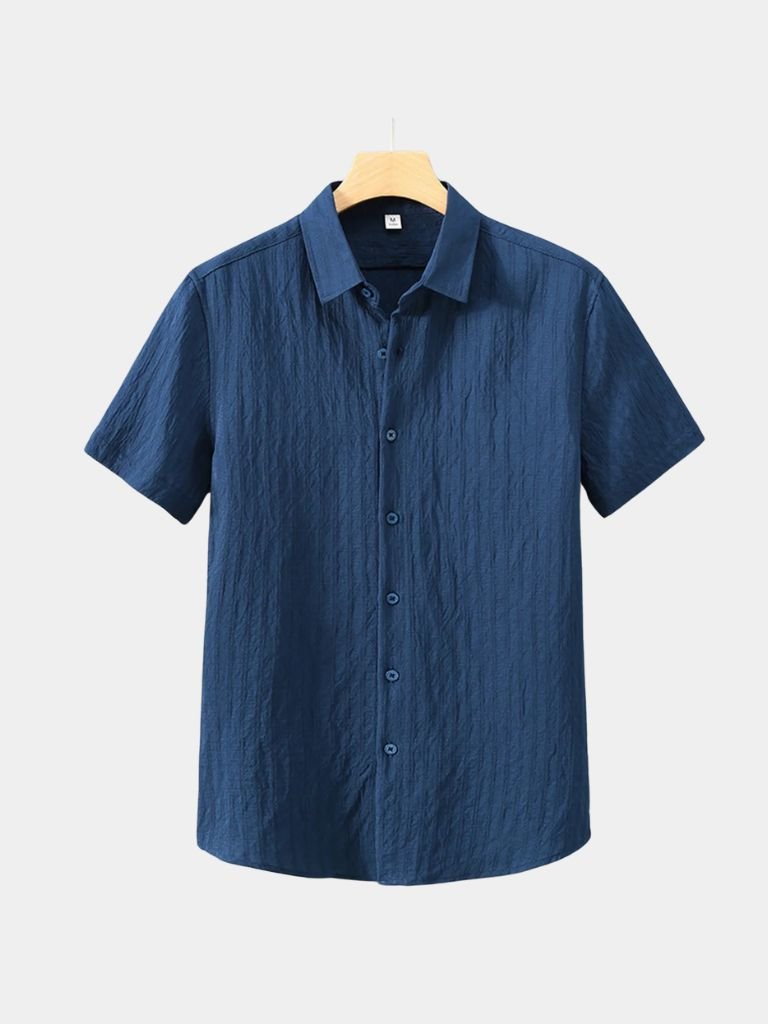 Lumière Linen Shirt — North Row | Side View