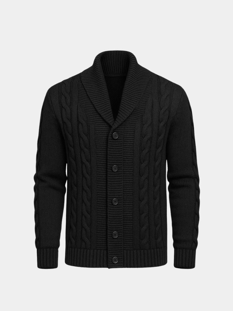 Men's Elegant Knit Cardigan — North Row | Worn Look