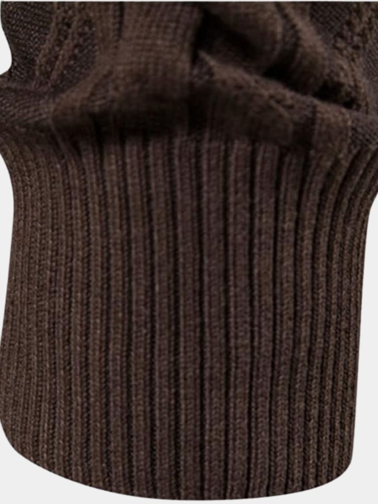 Minimalist Cardigan — North Row | Close-Up