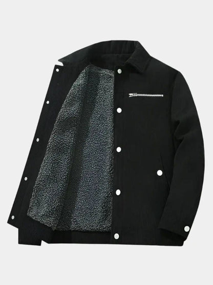 Minimalist Corduroy Sherpa Jacket - North Row