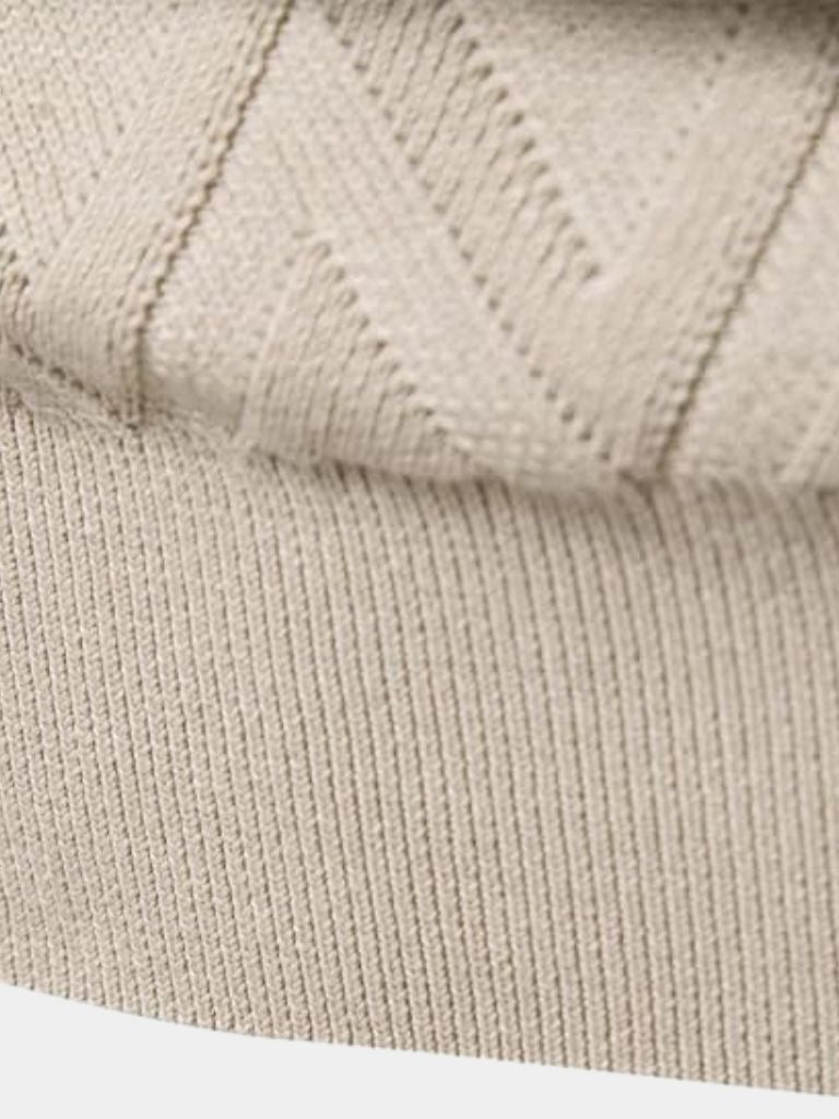 Minimalist Knit Pullover — North Row | Detail View