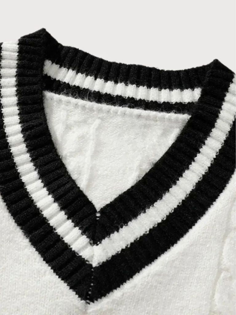 Minimalist V-Neck Sweater — North Row | Worn Look