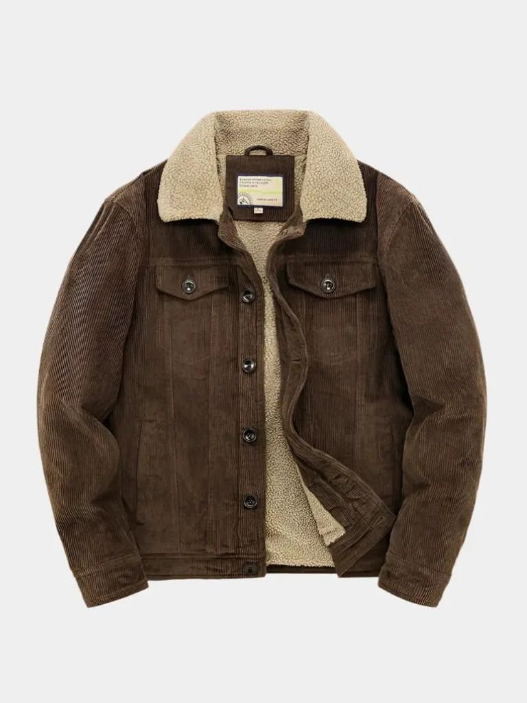 Minimalist Vintage Corduroy Jacket — North Row | View 13