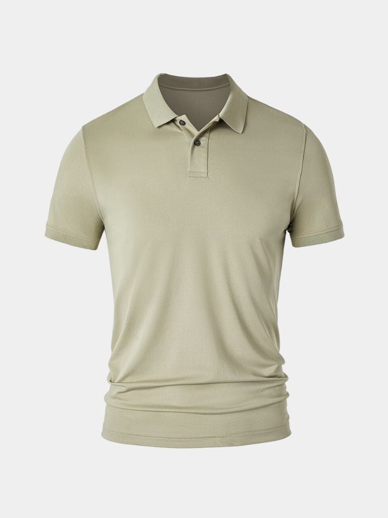 Montclair Polo Shirt — North Row | Texture Detail