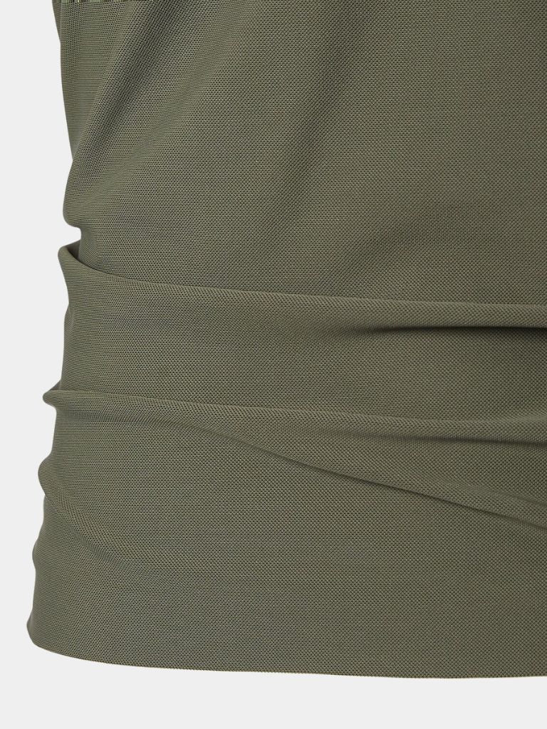 Noble Knit Polo Shirt — North Row | Close-Up