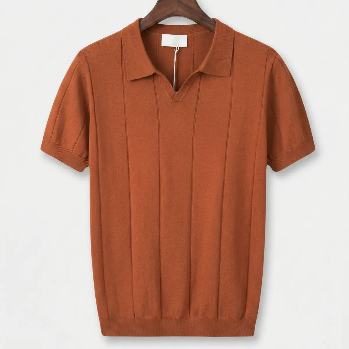 Portofino Polo Shirt — North Row | Collar Detail