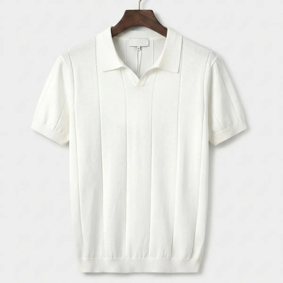 Portofino Polo Shirt — North Row | Model Wearing