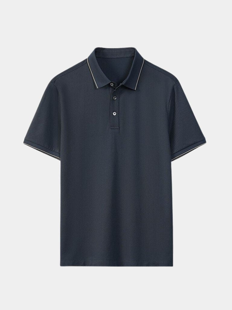 Oxford Polo Shirt — North Row | Collar Detail