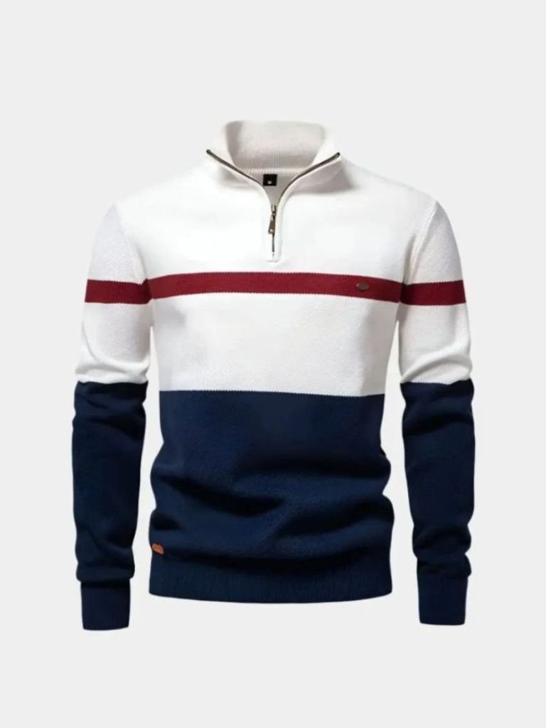 Quarter-Zip Jumper Sweater — North Row | Worn Look