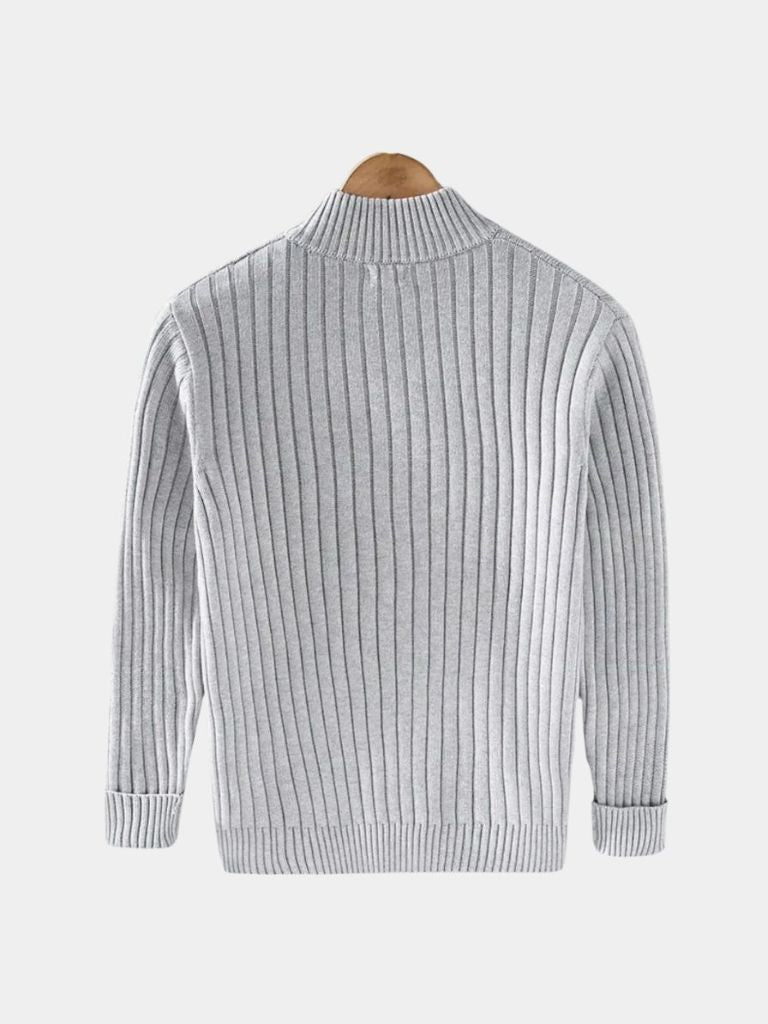Regency Knit Jacket — North Row | Collar Detail