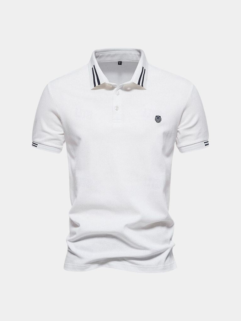 Royal Breeze Polo — North Row | Collar Detail
