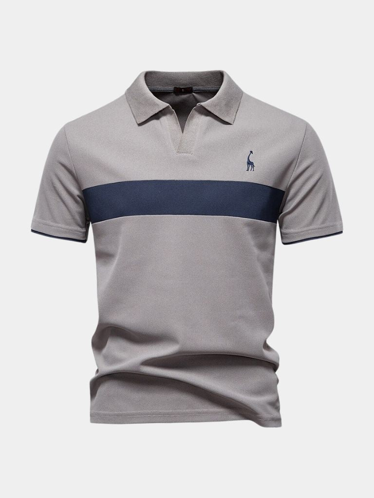 Savanna Stripe Polo — North Row | Texture Detail