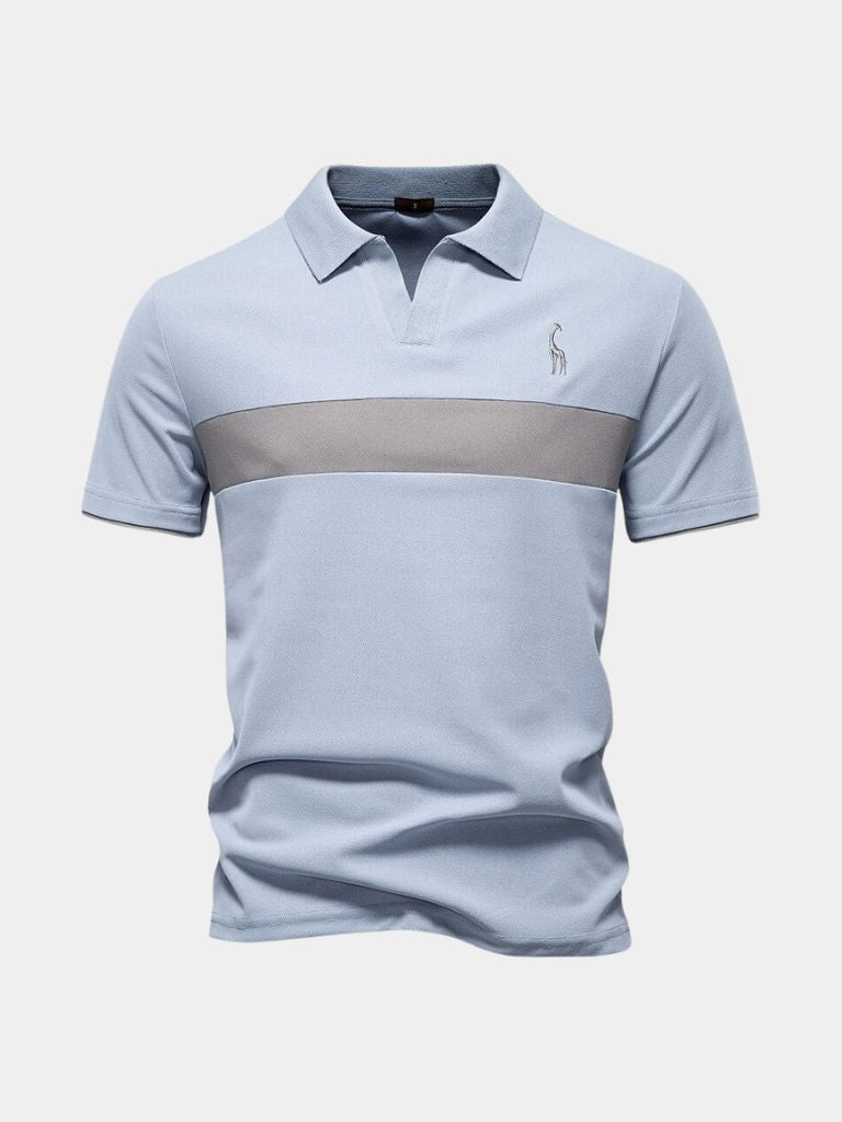 Savanna Stripe Polo — North Row | Full Length
