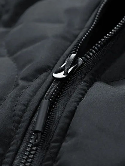 Sherpa Sleeves Padded Bomber Jacket - North Row