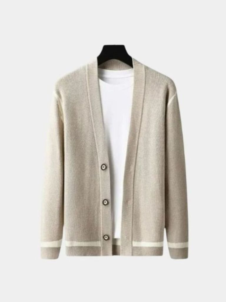 Soft Casual Knit Cardigan — North Row | Side View