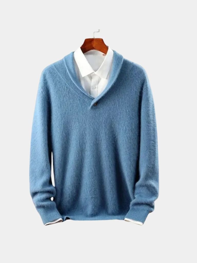 Soft Haven Cashmere Sweater — North Row | Texture Detail