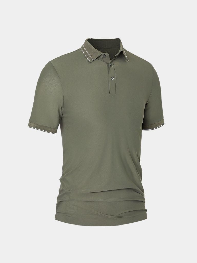 St. James Polo Shirt — North Row | Model Wearing