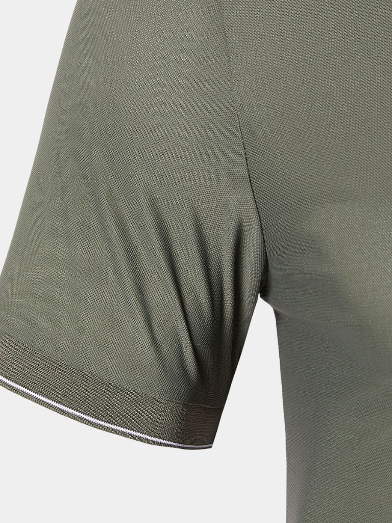 St. James Polo Shirt — North Row | Close-Up