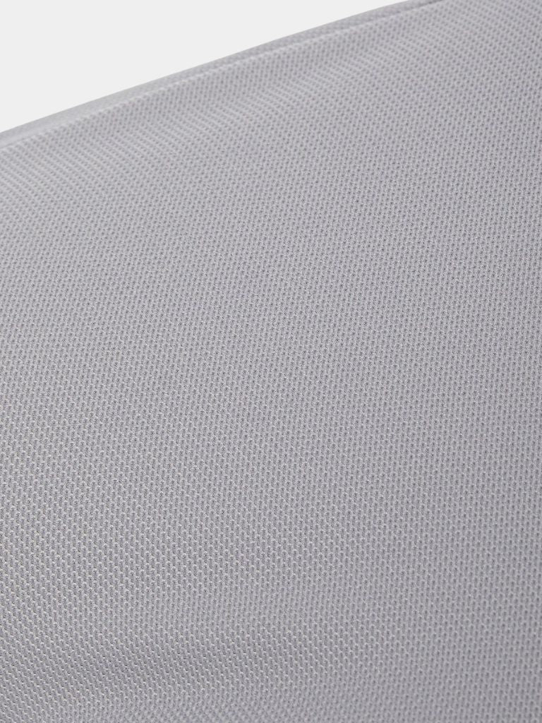 Steel Grey Polo — North Row | Close-Up