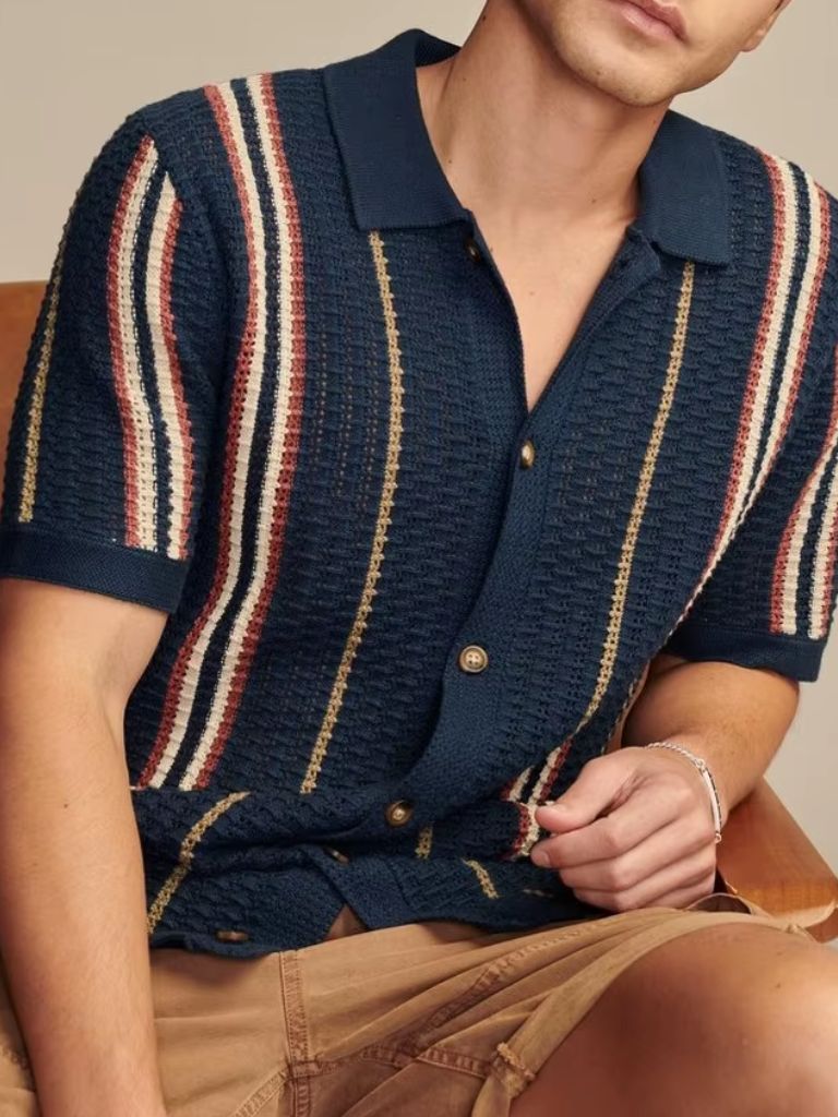 Sunset Groove Polo — North Row | Close-Up