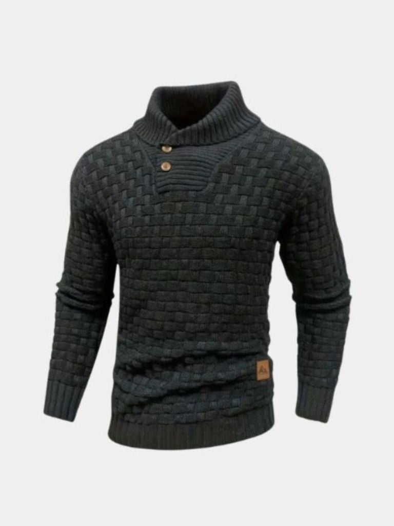 Tailored Knitwear Pullover — North Row | Close-Up