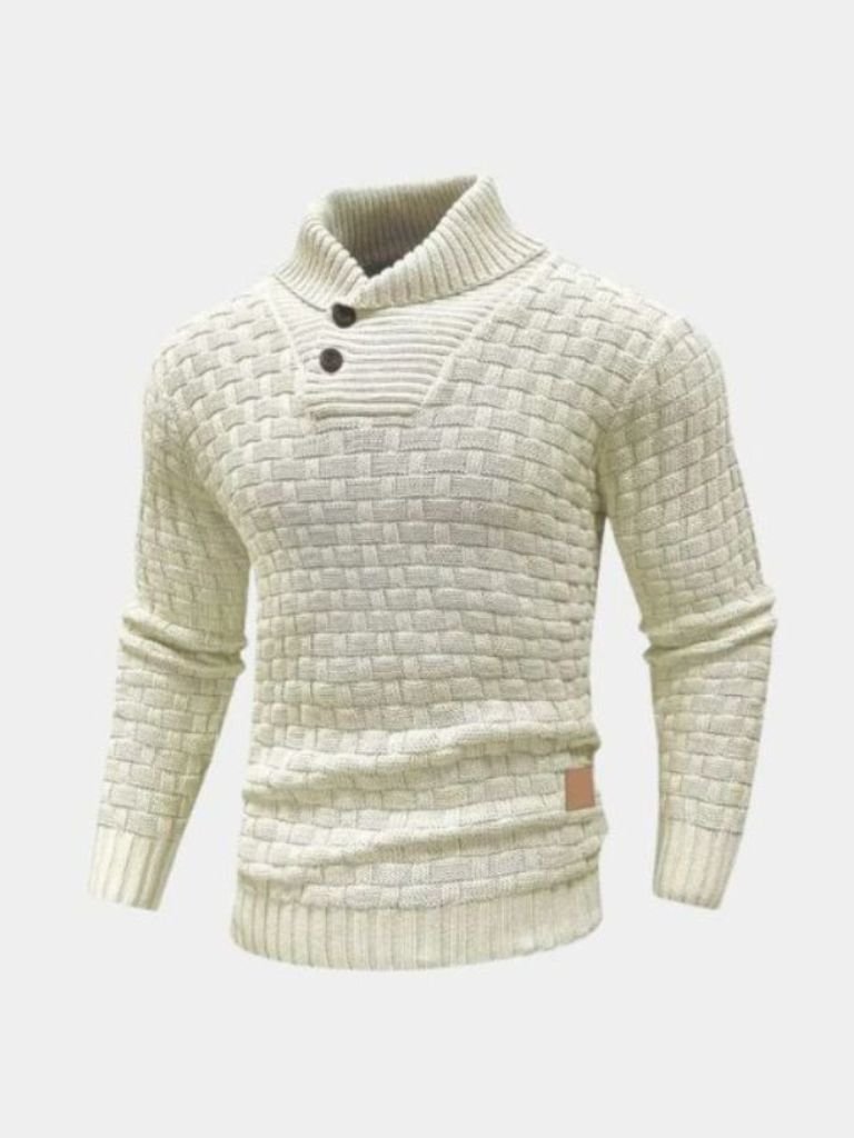 Tailored Knitwear Pullover — North Row | Flat Lay