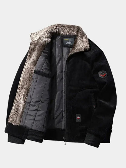 Thermal Windbreaker Corduroy Jacket - North Row
