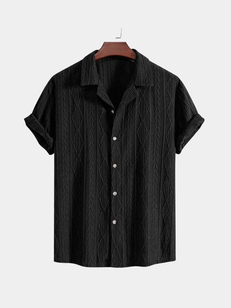 Valmoré Camp Shirt — North Row | Collar Detail