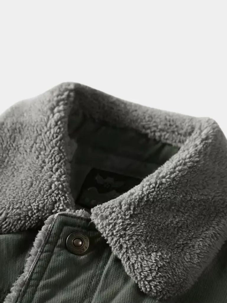 Vintage Military Aviator Jacket - North Row