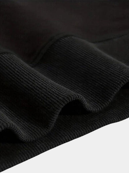 Zip Black Lapel Sports Sweatshirt - North Row